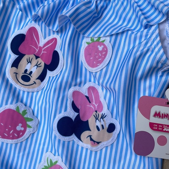 NWT- Minnie Mouse Swimsuit Size 5T - Picture 2 of 7